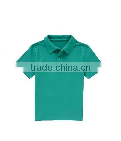 High quality summer cheap school uniform polo shirt style