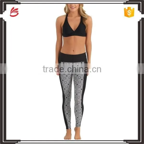 High quality women yoga and fitness spandex fitness wear