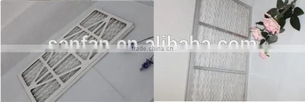 All kinds of Air Filter,panel filter, pre filter fiberglass panel G2 to G4 hepa filter