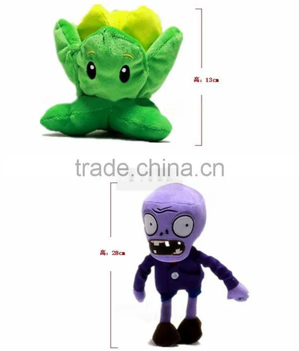 Hot plush doll Plants VS Zombies toys Plush toy 18cm for kids Christmas gift toy