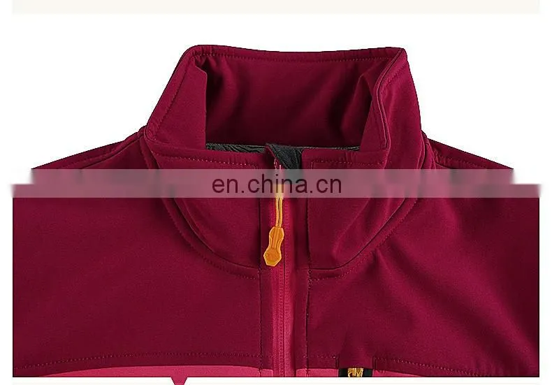 Custom Women Softshell Winter Jacket Windproof Softshell Jacket