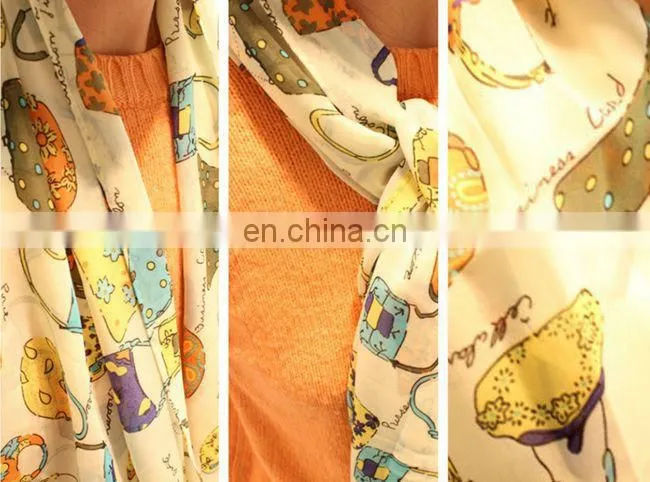2014 NEW STYLE CHIFFON SCARF