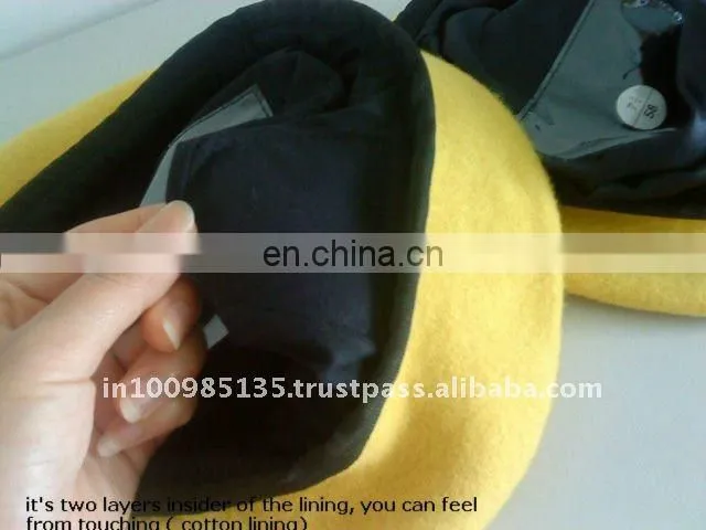 KNITTED BERET CAP