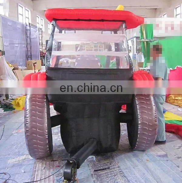 inflatable tractor car for advertising