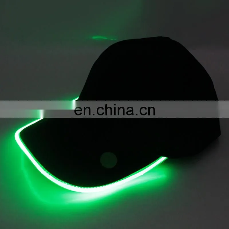 New arrival Colorful flashing capsled cap light led hat light