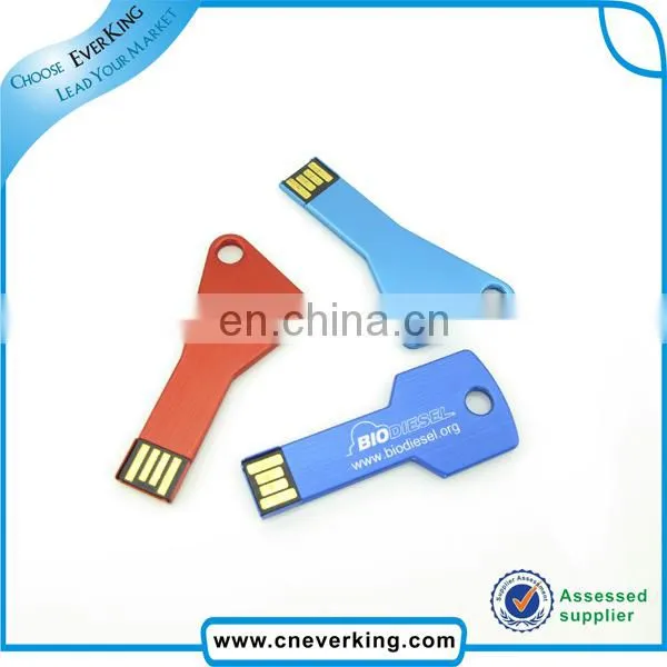 grade A flash chipest 4gb metal key usb
