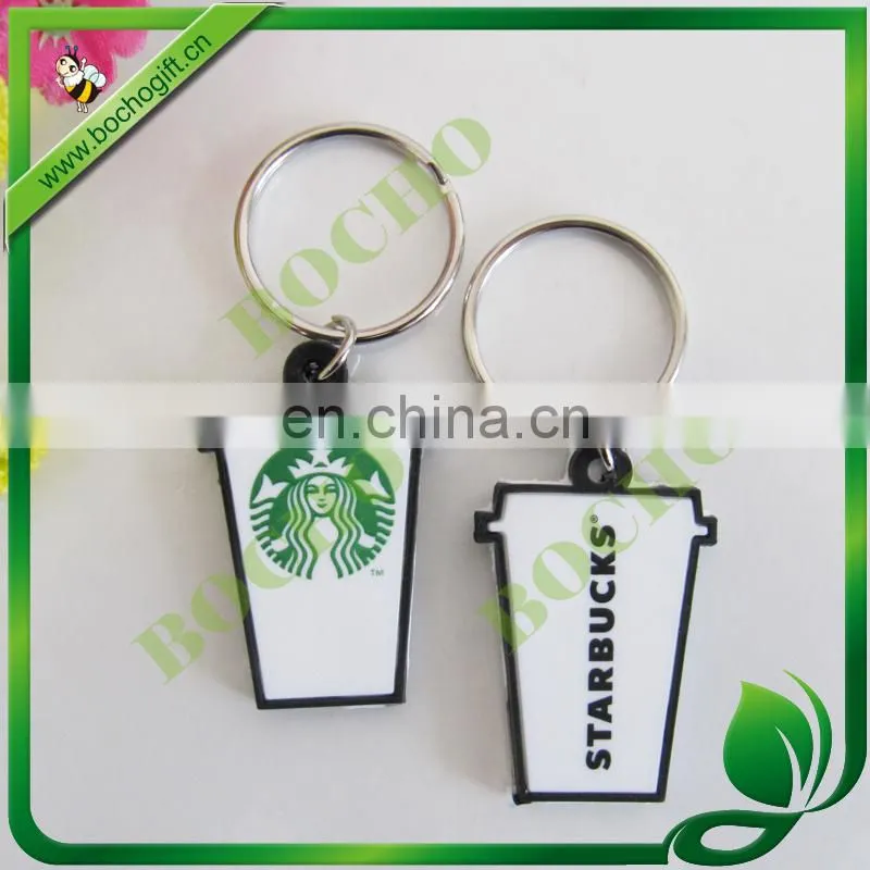 custom rubber keyring