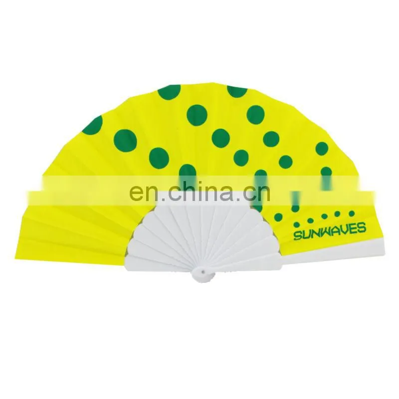 paypal tailor making special design white paper hand fan
