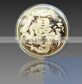 Fashoin gold coin with good luck design