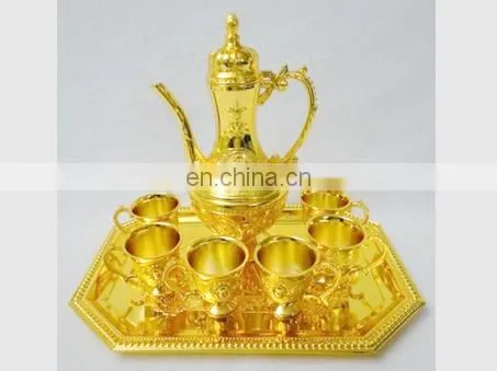 metal decanters suit gift