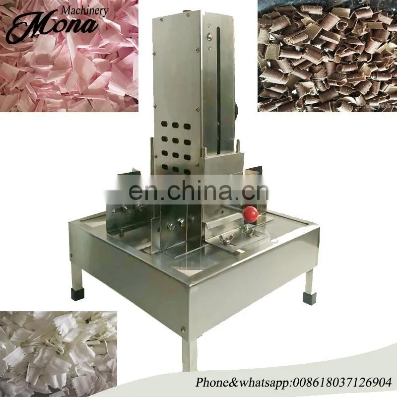 Electric Chocolate Forming Cutting Machine / Chocolate Making Shaving Machine / Chocolate Cutter
