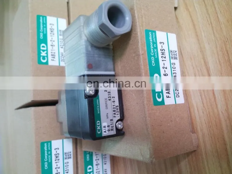 CKD Solenoid valve Japan Solenoid valve FAB21-6-2-12HS-3