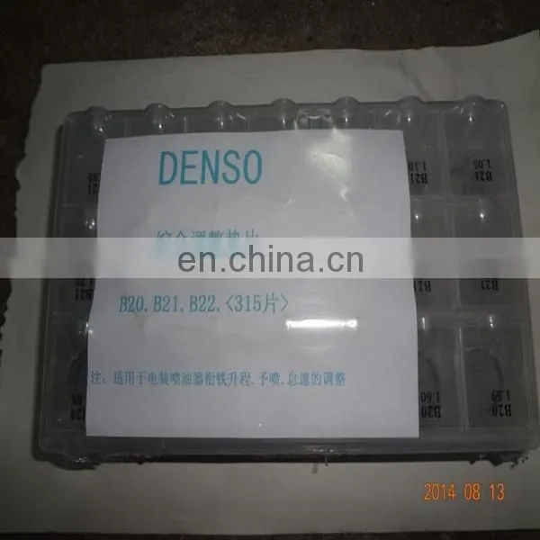 Denso injector adjusting shims