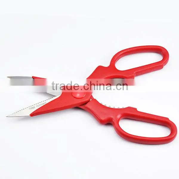 RED COLOR household items kitchen scissor garden scissor