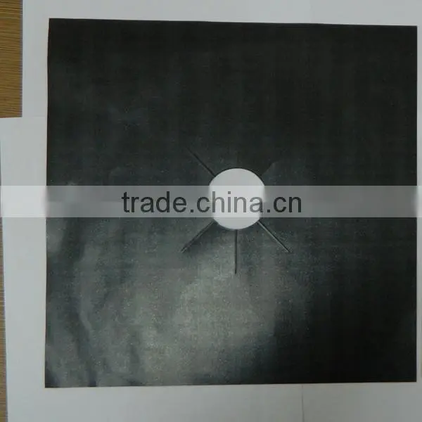 Non stick kitchen aid fire retardant bbq grill mat with FDA Certified made in China