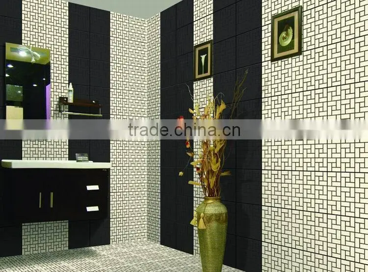 grid shape floor and wall ceramic tiles