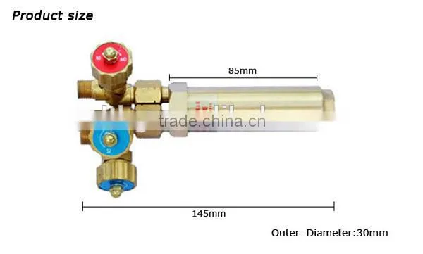 85mm Brass Oxy-fuel Flame Cutting Torch For Portable CNC Cutting Machine