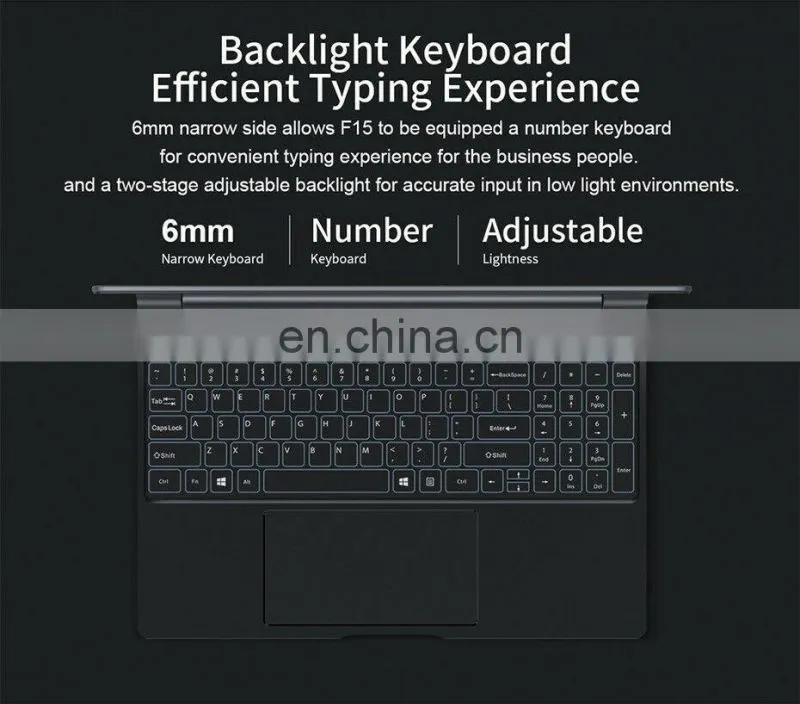Teclast F15 Notebook - 15.6 inch, Intel N4100 Quad Core, 8GB RAM 256GB SSD