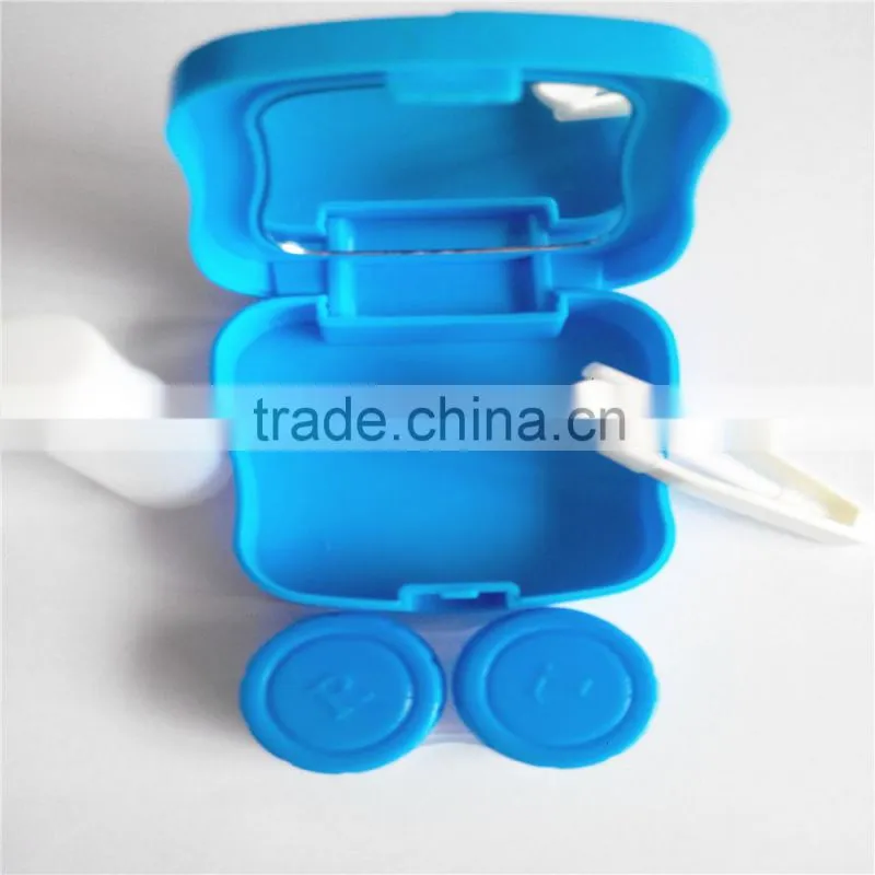 trial contact lens case / eye lens beauty case