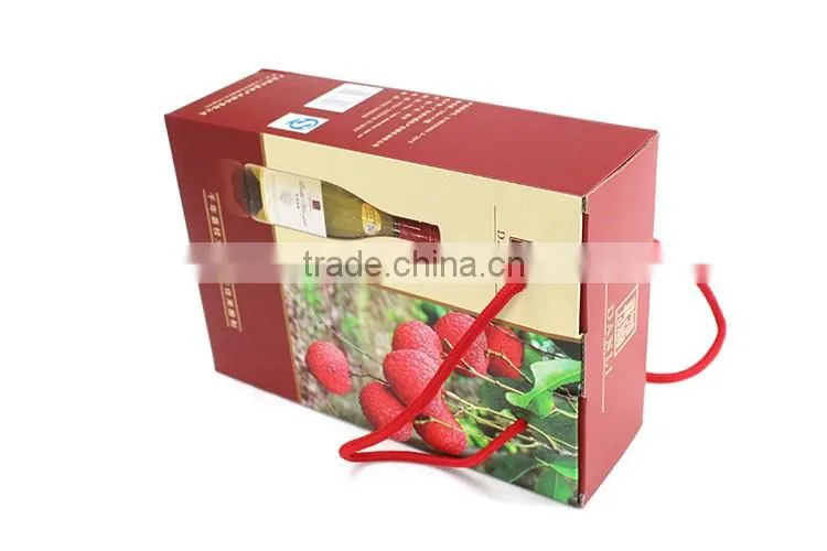Recycled Cardboard Folding Brown Kraft cardboard pull out box for packing