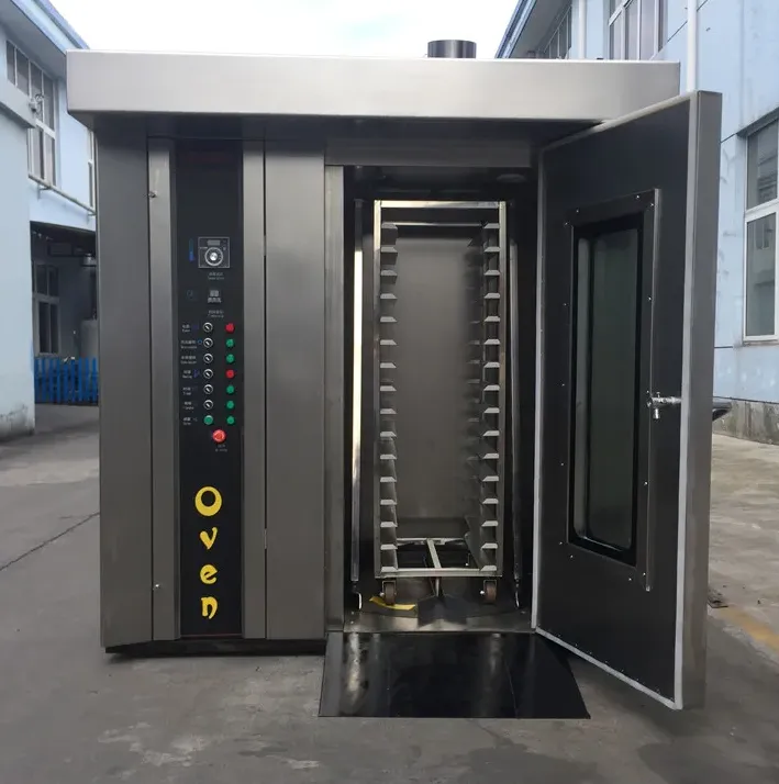 Rack Roll-in Rotary Industrial Bread Baking Machine/Big Bakery Ovens/Industrial Bakery Equipment