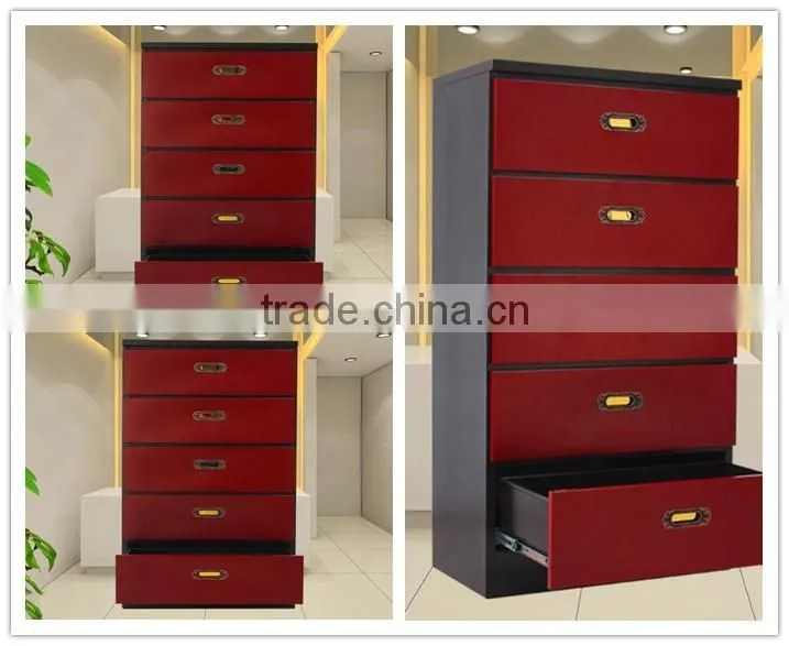 Orpheus Household Cabinet Furniture New 2016 Red Cabinet Modern Fashion Chest Of Drawer Cabinet