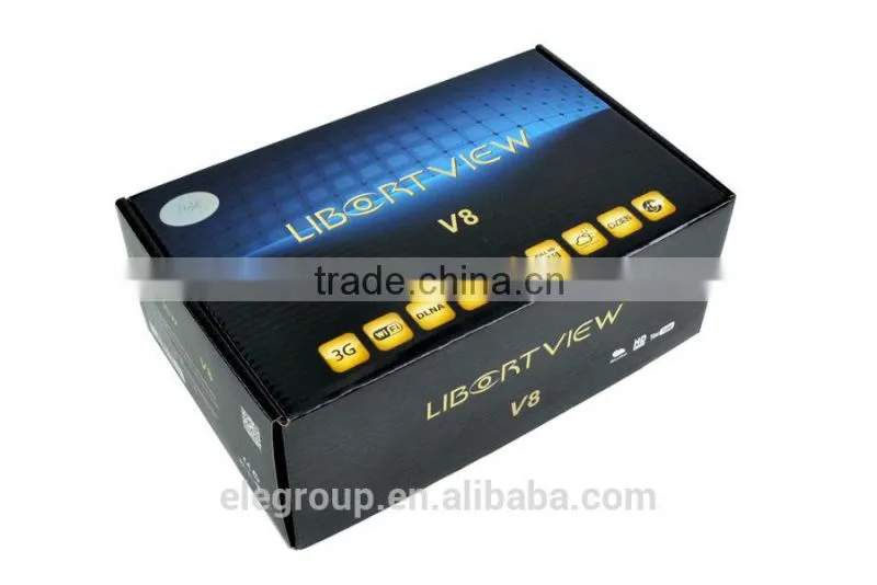 2014 Original Li-V8 Satellite Receiver Support WebTV CCcam Newcamd Set Top Box DVB-S2 DVB-S Full HD 1080P DVB S2 MPEG-5