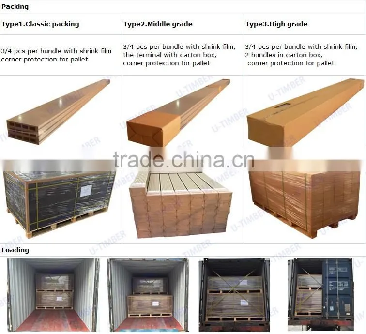 Outdoor Garden Park WPC deck furniture