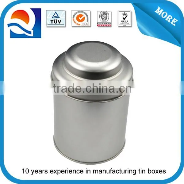 Dongguan different size and design round metal tin box
