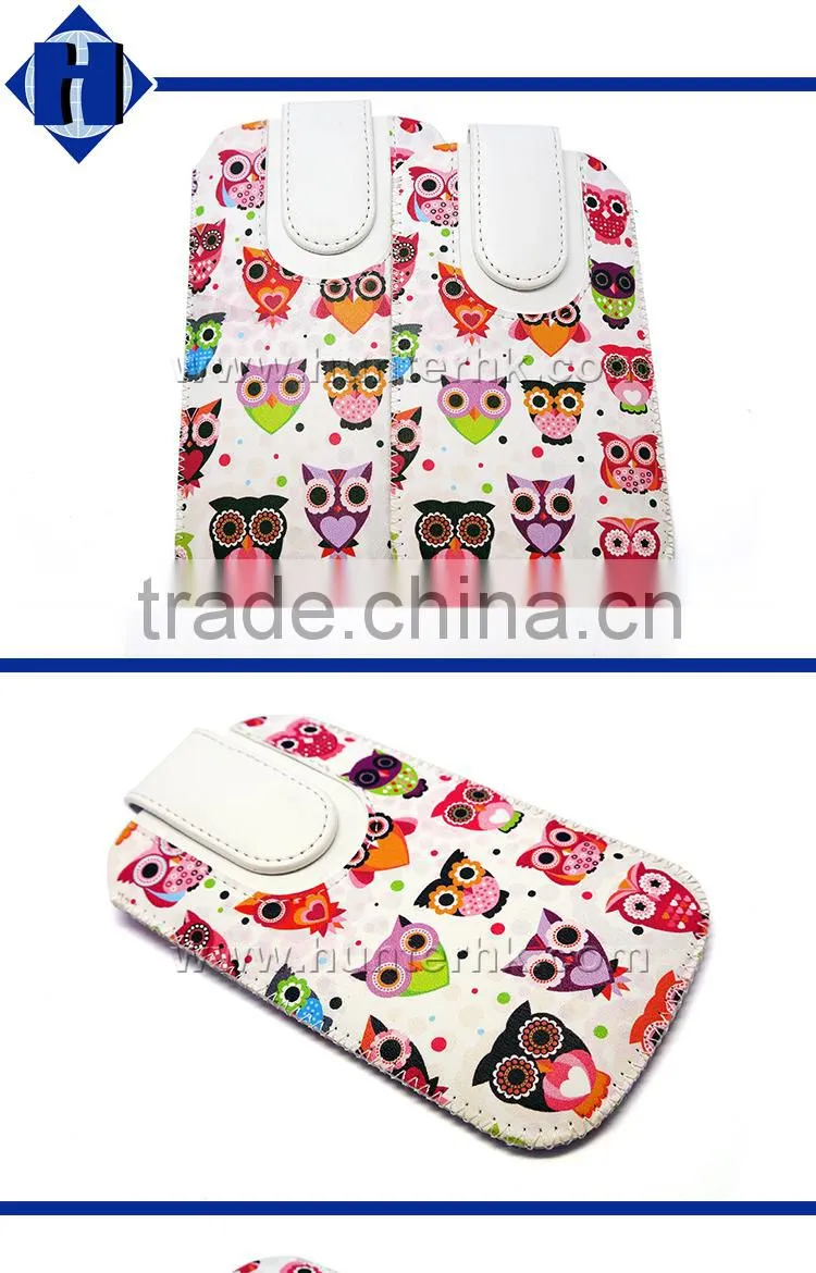 Owls Pattern PU Leather Pouch For Samsung Galaxy N9000