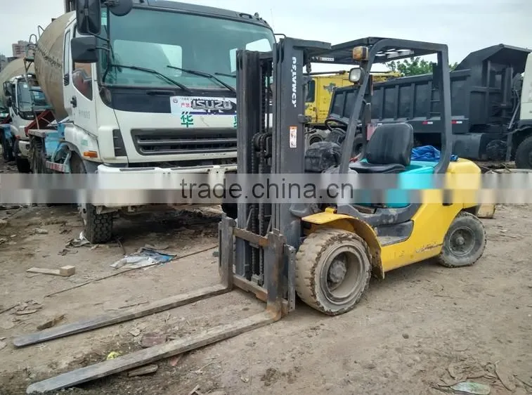 Used komatsu forklift FD30T-16, 3T forklift Japan made