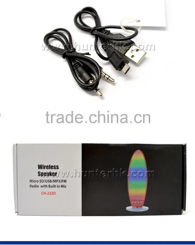 Sailing Vessel Shape LED Flashing Bluetooth Speaker