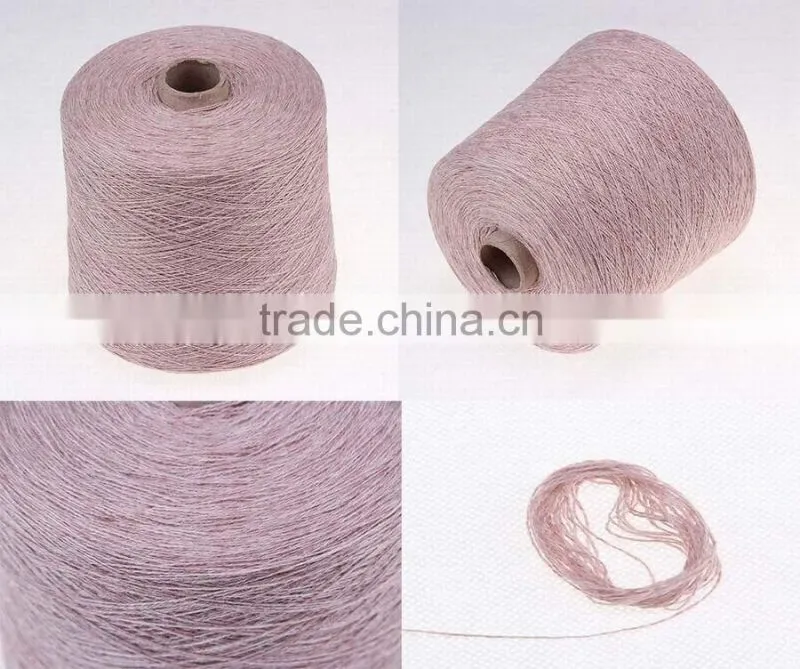 75% cashmere 25%PVA yarn 2/48nm worsted yarn