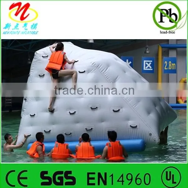 Inflatable iceberg water toy in water play equipment