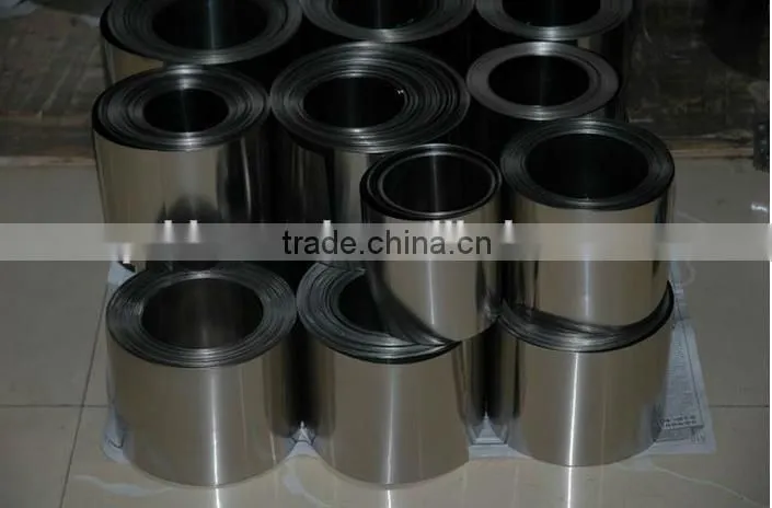 0.01mm-0.09mm gr1 astm b265 titanium foil in china