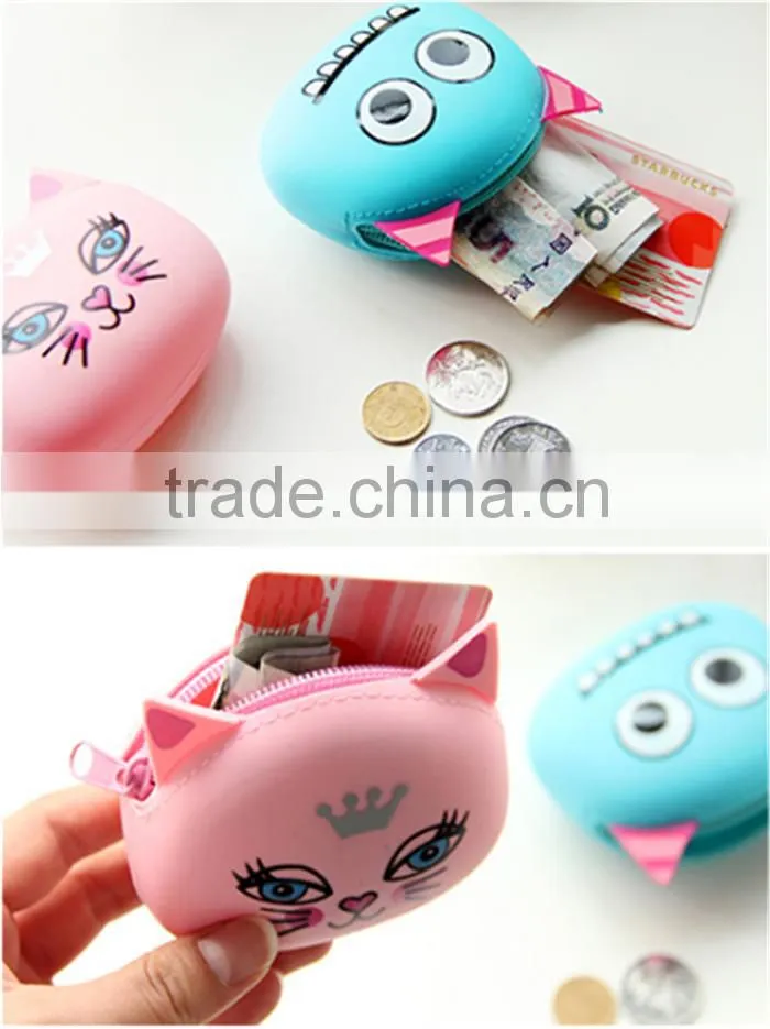Purse silicone cheap silicon jelly purse silicone clutch purse