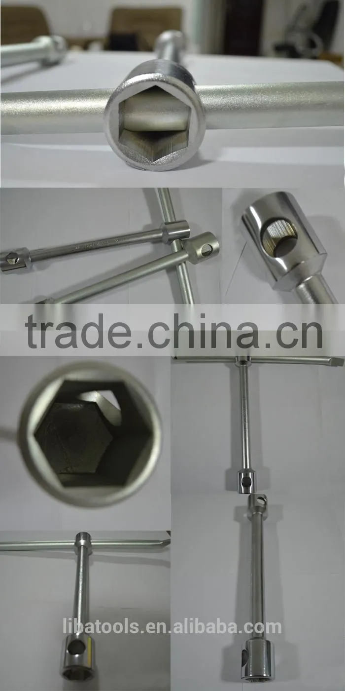 Double Head Manual Hand Tool Torque Wheel Wrench