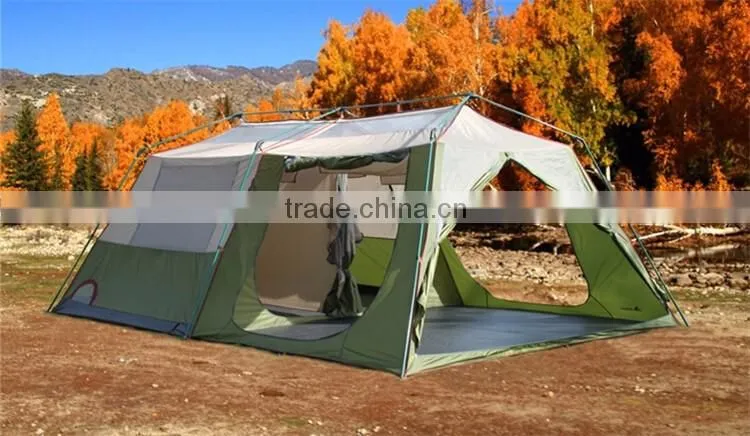 12 Person Camping Hiking Teepee Fishing Shade Big Play Shelter Luxury Hotel Family Tent