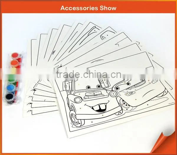 cartoon Paint drawing set
