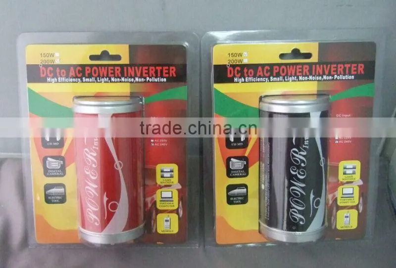 new design 150w car power inverter dc12v ac 220v