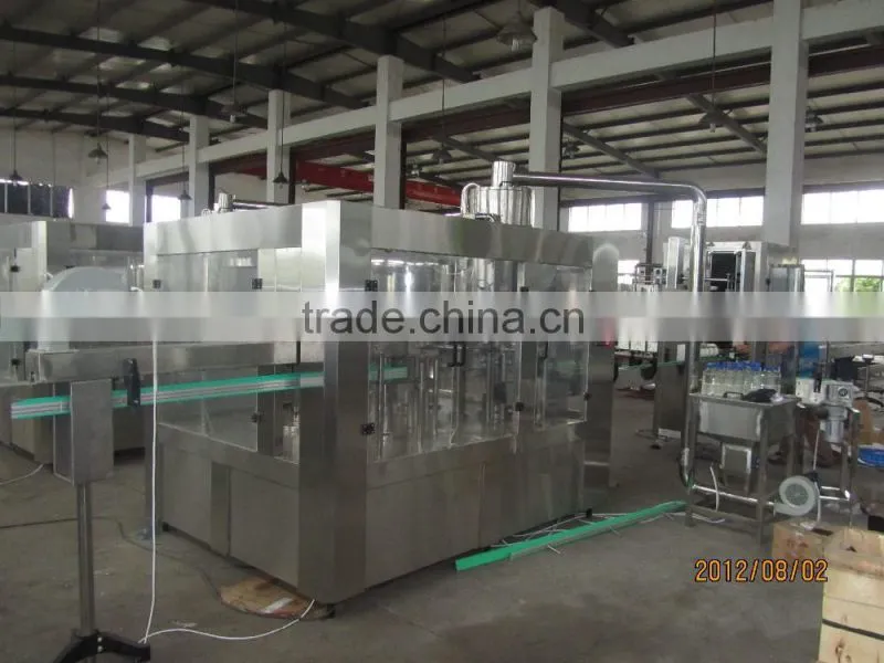 Full automatic stainless steel XGF-32-32-10 model mineral water bottle washing filling capping machine