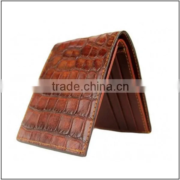 shopping online 2014 OEM brands man leather wallet
