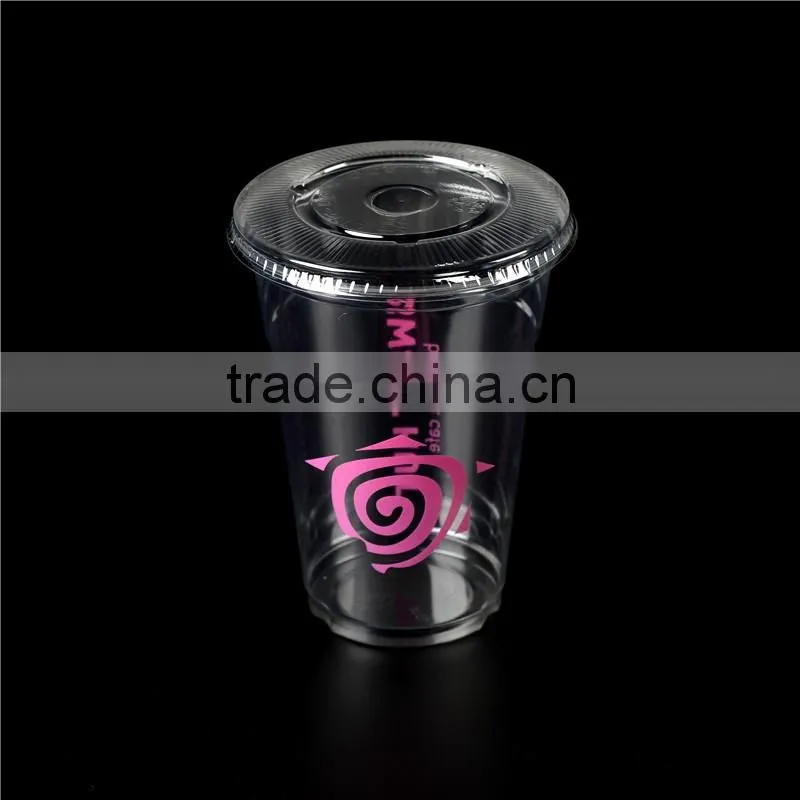 PP 10/12/14/16/20/24oz customized print logo on plastic cup