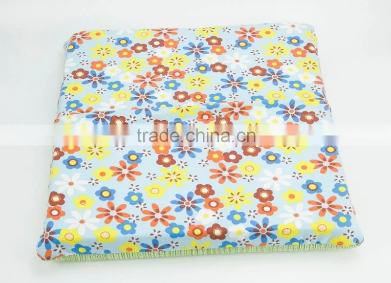 fabric square polyester cushion