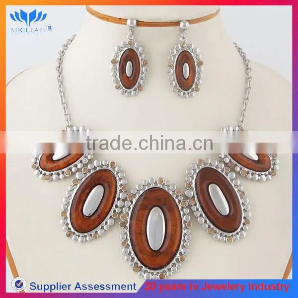 Lady Alloy Jewelries New Costume African Jewelry sets