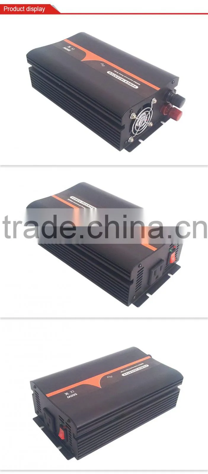 high power dc to ac pure sine wave 24vdc to 110vac inverter