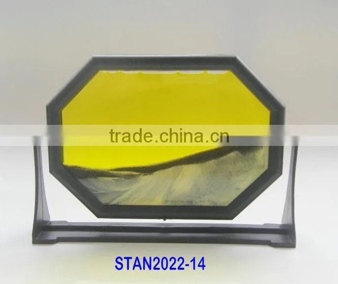 Blue Frames Sand Picture/Sand Picture with plastic frame