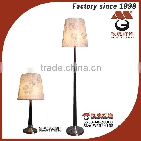 modern wooden bedside lamp for wholesale