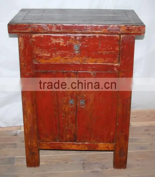 chinese reproduction distressed wedding wardrobe