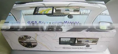 5 inch HD Car DVR with hd 720P and 180 degrees